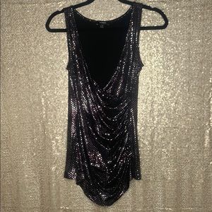 Express Glittery Tank Top